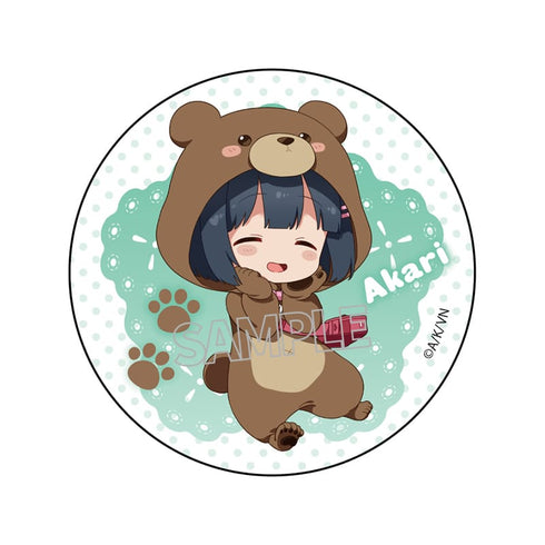 『となりの吸血鬼さん』【描き起こし】缶バッジ(着ぐるみコスプレパーティー)灯